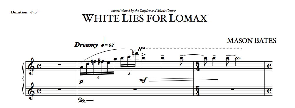 White Lies for Lomax - Orchestra Version